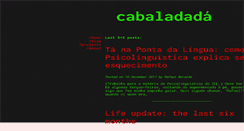 Desktop Screenshot of cabaladada.org